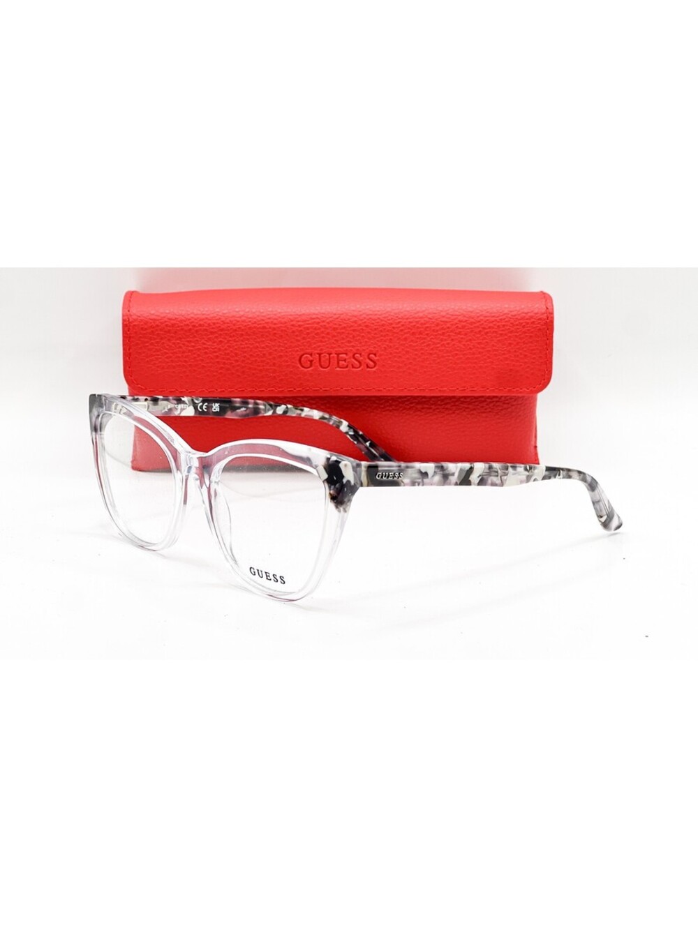 Guess Gu2674 027 Crystal Authentic Eyeglasses W Case 53-19-140